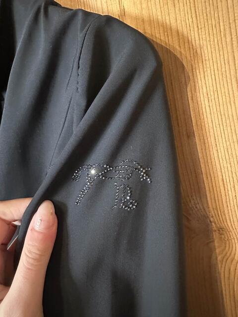 veste de concours Pénélope noir/strass