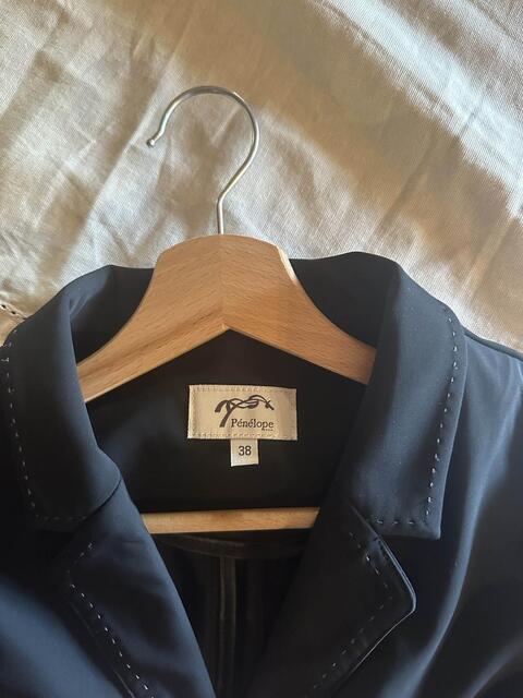 veste de concours Pénélope noir/strass