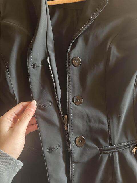 veste de concours Pénélope noir/strass