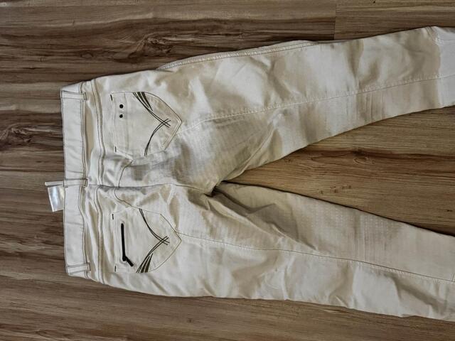 pantalon blanc concours Equithème T40
