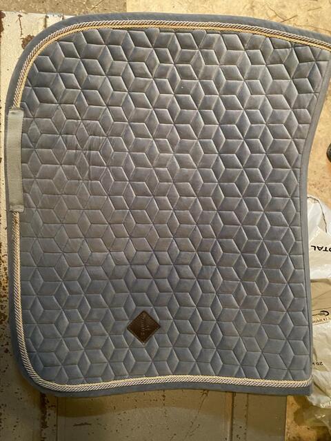 Tapis Kentucky velvet dressage bleu ciel