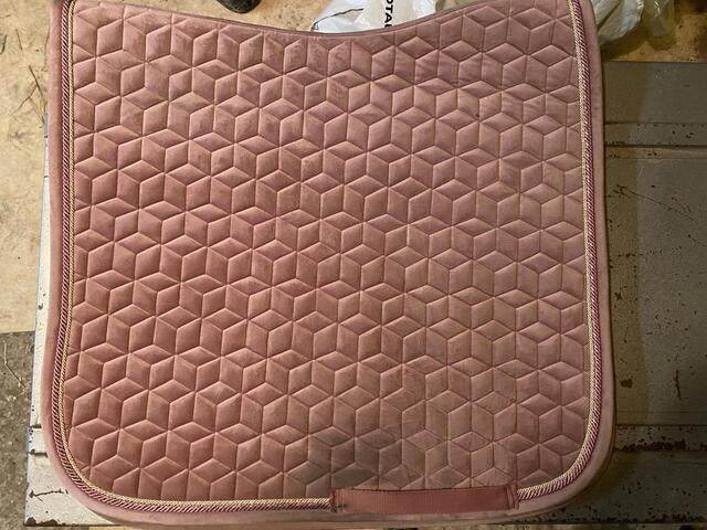 Tapis dressage Kentucky velvet rose