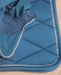 Tapis de selle et bonnet, taille cheval