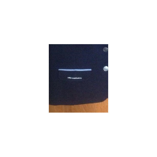 Veste concours Navy Strass