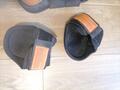 guêtre et protège boulet orange
