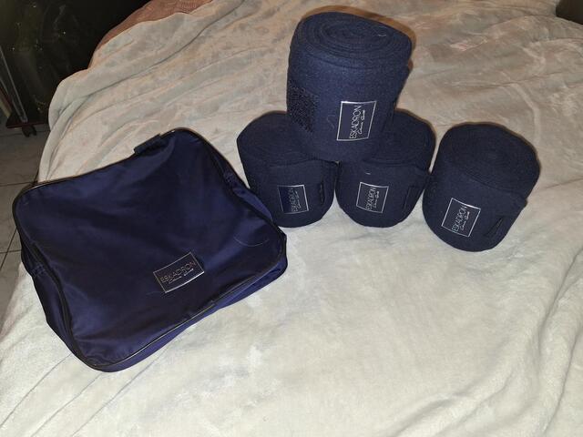 Bande de Polo Bleu Marine