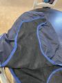couvre rein imper et polaire bleu marine