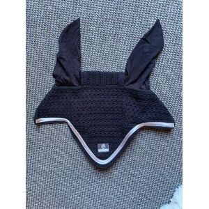 Bonnet Horséa taille cheval, noir et argent