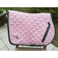 Tapis de selle HV Polo rose pale