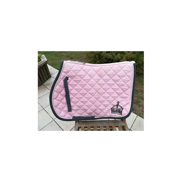 Tapis de selle HV Polo rose pale