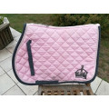 Tapis de selle HV Polo rose pale