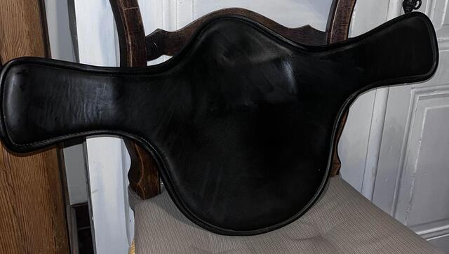 sangle bavette équipe noire 55cm