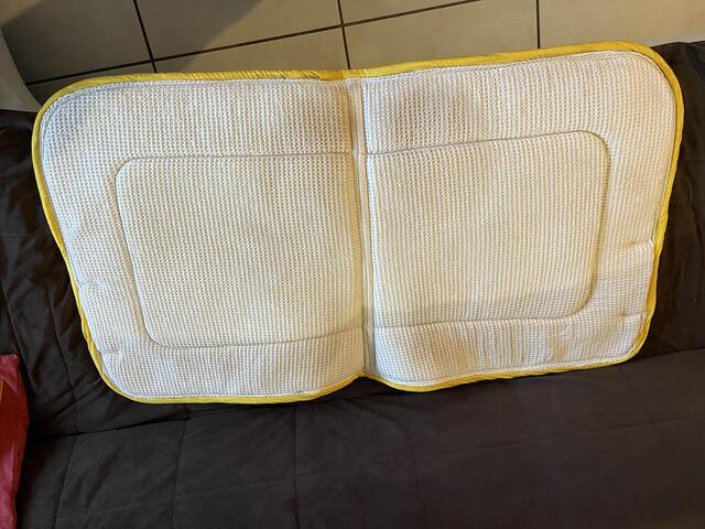 tapis dressage beige/blanc cassé Création Ttel