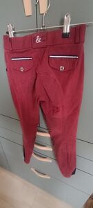 Pantalon équitation flags &cup bordeaux