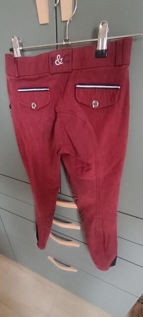 Pantalon équitation flags &cup bordeaux