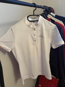 Polo de concours blanc