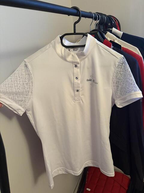 Polo de concours blanc