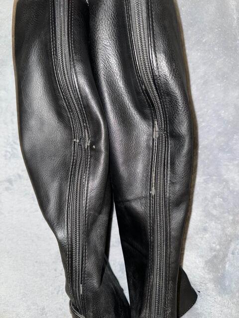 Mini chaps Norton noir