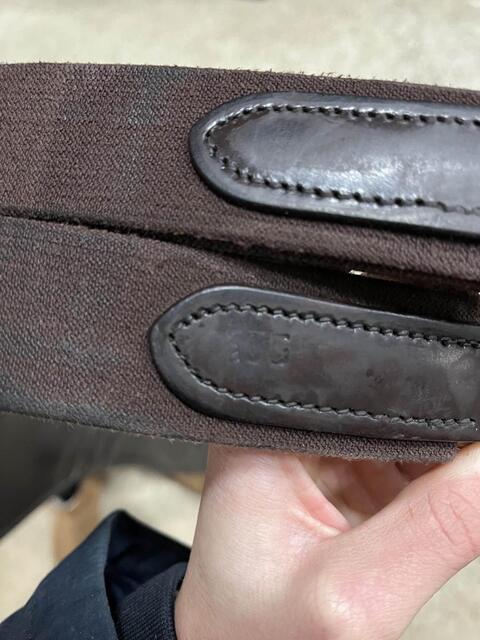 Sangle bavette articulée cuir Comfort Waldhausen