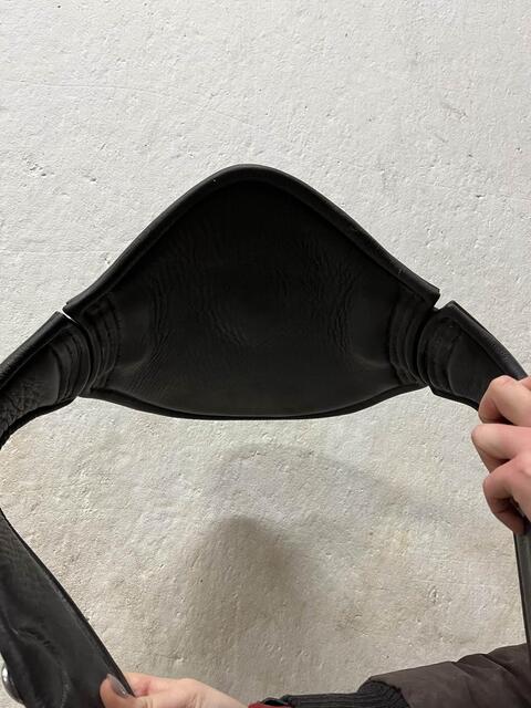 Sangle bavette articulée cuir Comfort Waldhausen