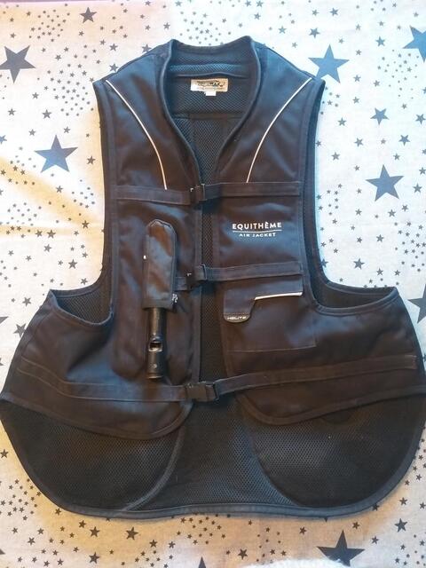 Gilet airbag Equithème helite
