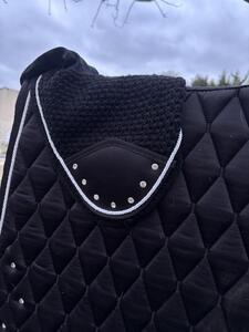 Tapis, noir, paillettes fouganza