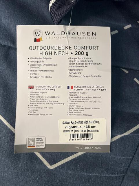Couverture High neck Waldhausen