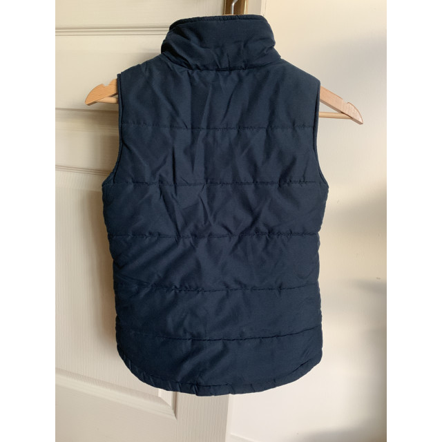 Blouson sans manche bleu marine