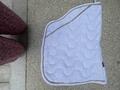 tapis paddock sport rose gold blanc