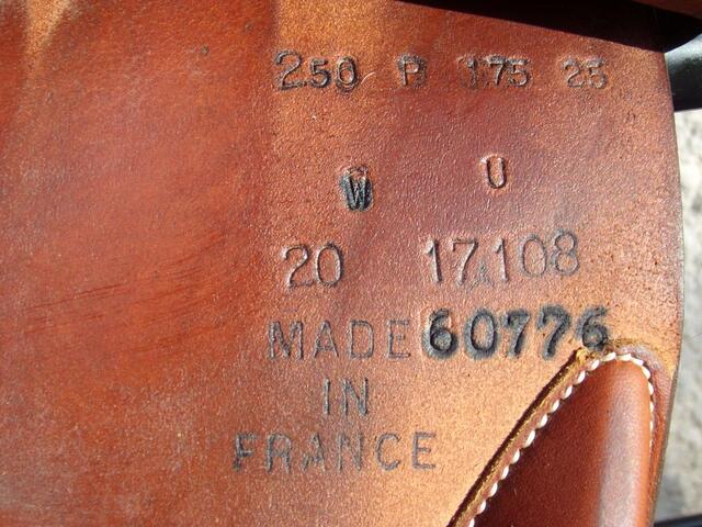 Selle Butet Doublée Veau 17'5
