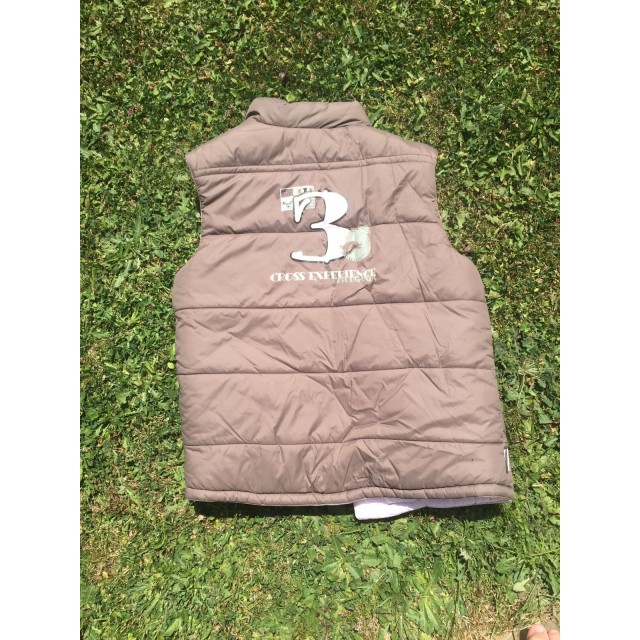 Blouson sans manches revresible 16ans Fouganza