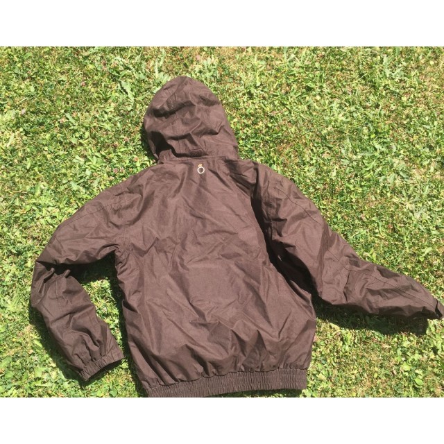 Blouson Fouganza marron et ciel, 12/14 ans