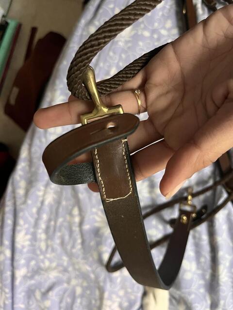 Gogue en cuir Éric Thomas taille full