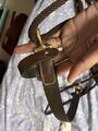 Gogue en cuir Éric Thomas taille full