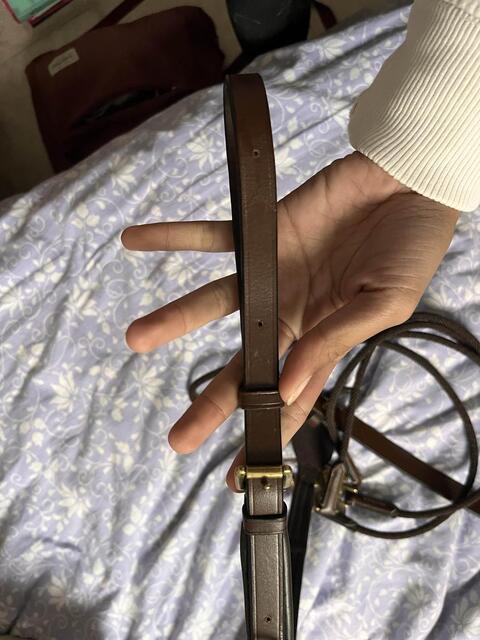 Gogue en cuir Éric Thomas taille full