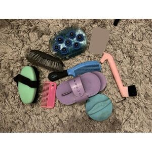 lot de brosses de pansage