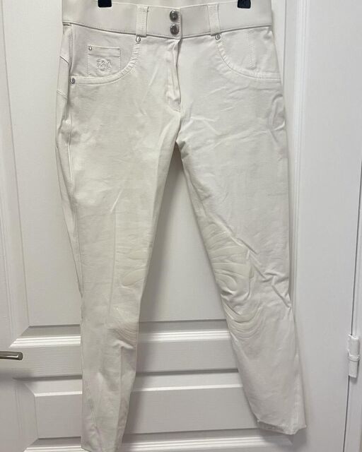 pantalon blanc flags and cup