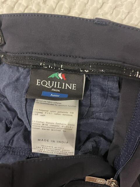 Pantalon Equiline bleu marine