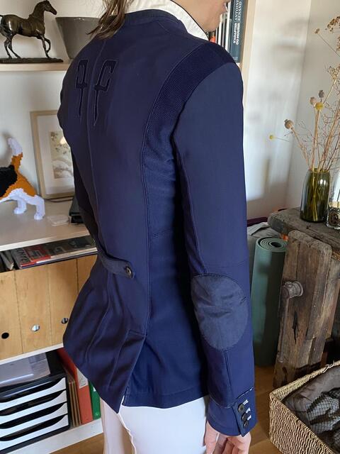 Veste de concours Horse Pilot bleu marine