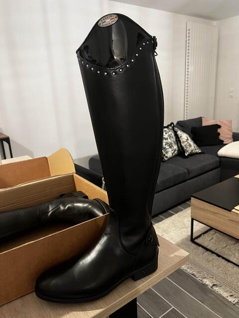 bottes Fellini à strass neuves