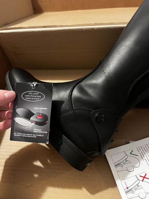 bottes Fellini à strass neuves