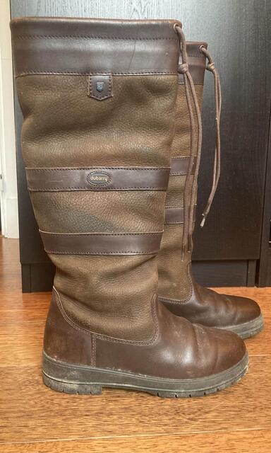 bottes hautes en cuir Dubarry