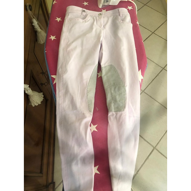 pantalon cavallo rose