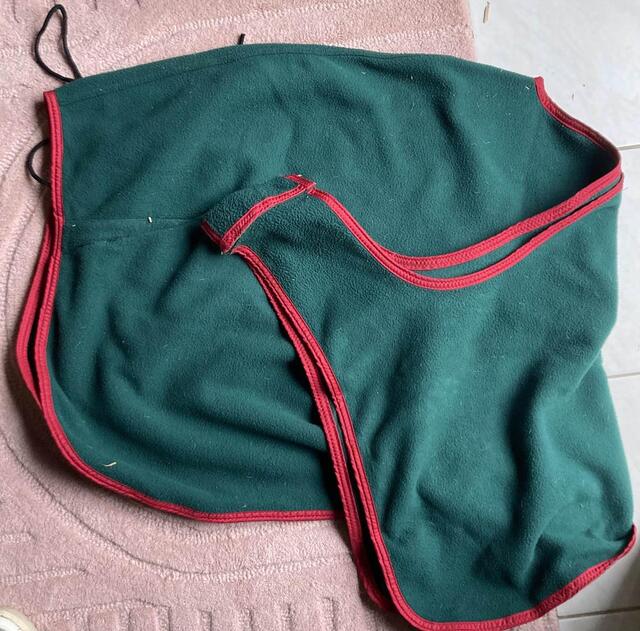 Couvre-reins vert