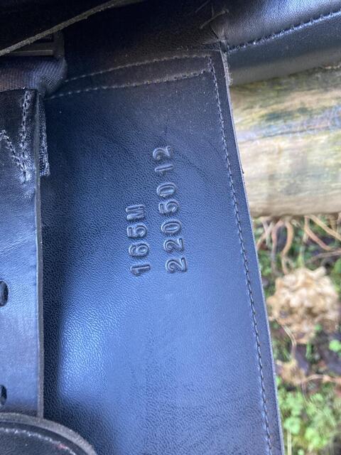 Selle whitaker working Hunter noire taille 16,5