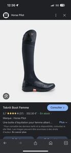 Bottes Horse Pilot Teknit Boot