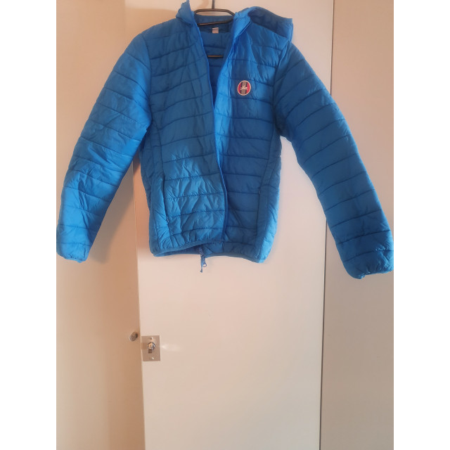 Doudoune femme bleue