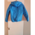 Doudoune femme bleue