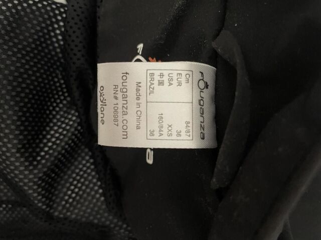 Veste Fouganza noire taille 36