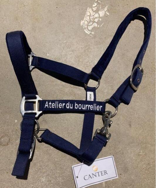 Licol neuf taille poney bleu marine